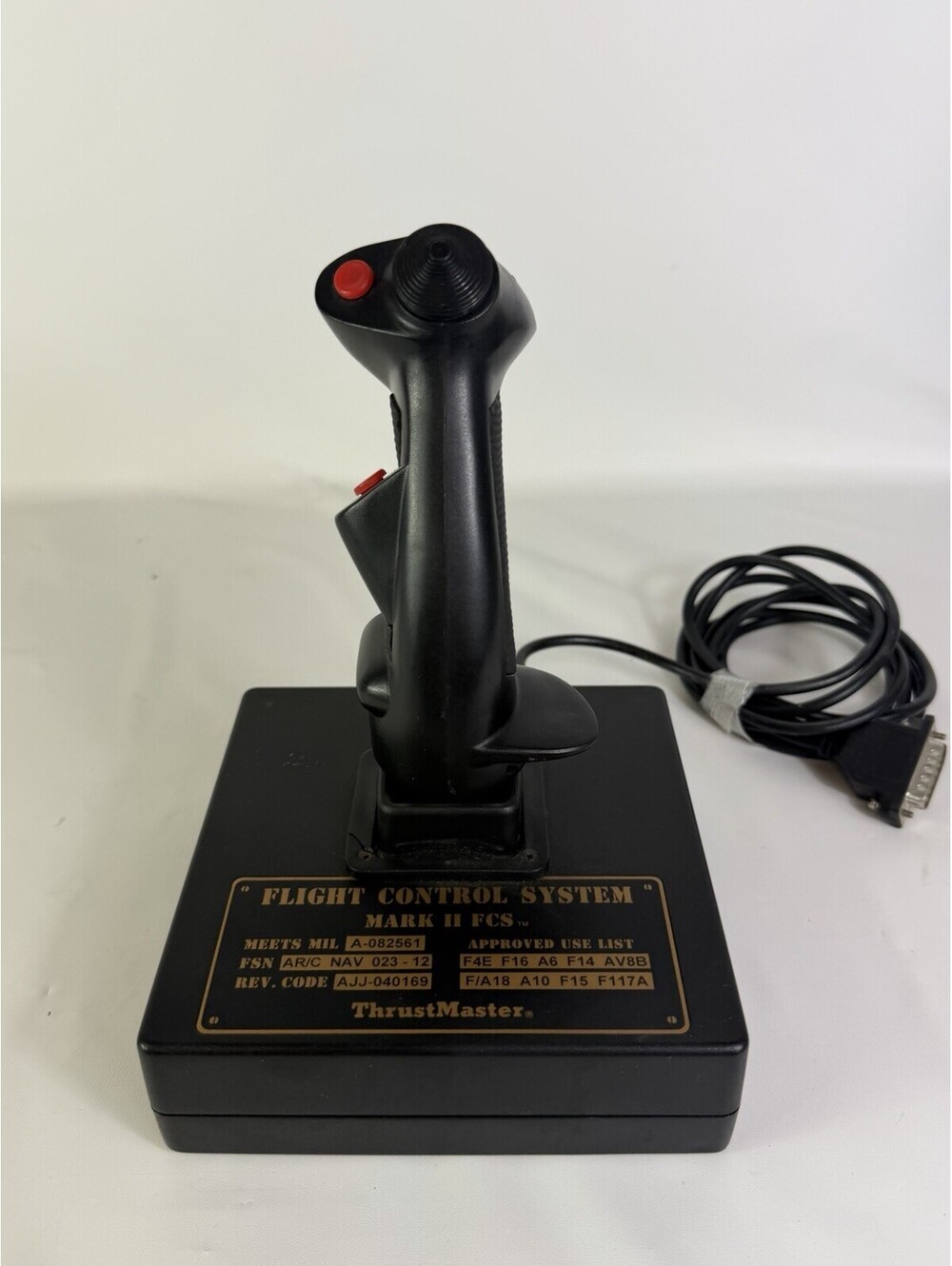 Thrustmaster Mark II Flight Control System FCS Joystick PC Computer
